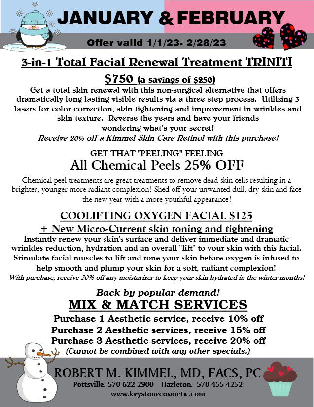 January and February 2023 Specials