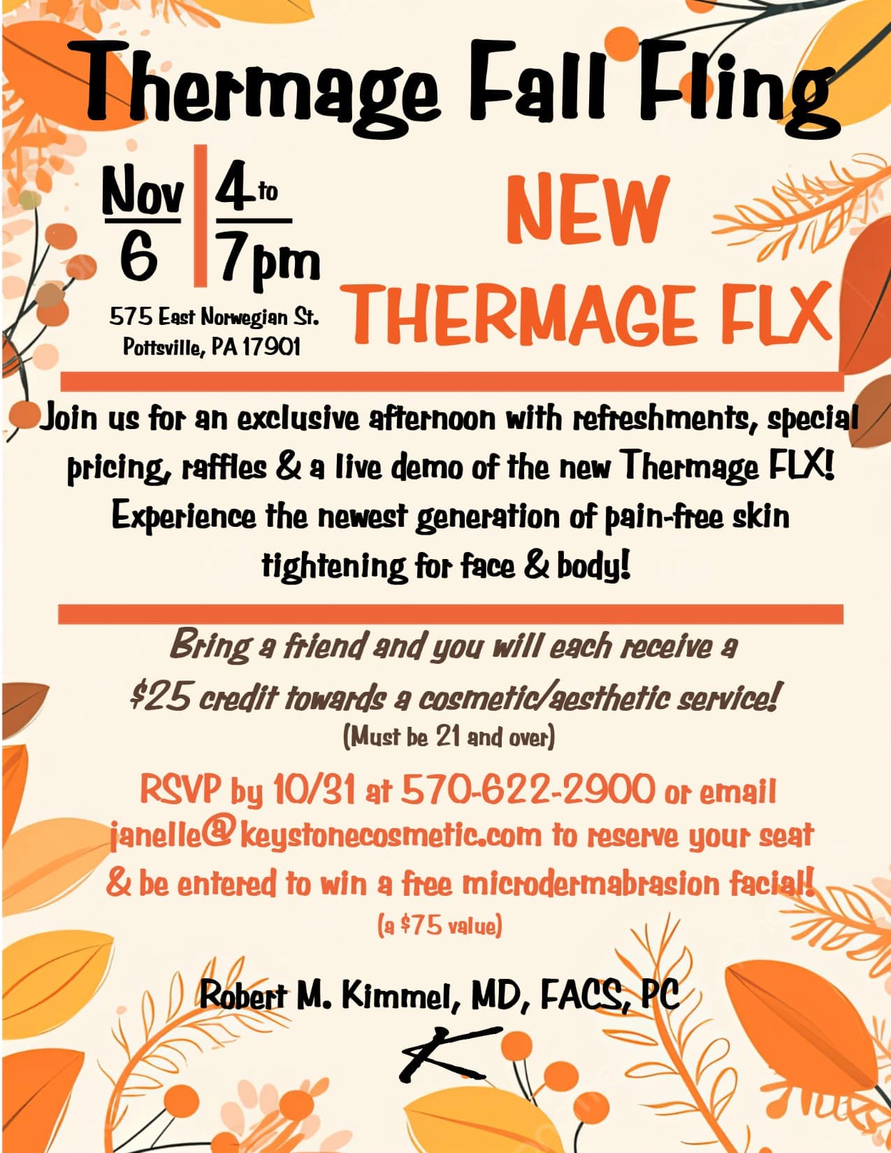 Thermage Fall Fling